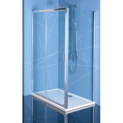 Polysan Easy Line ścianka prysznicowa 90 cm boczna chrom/szkło przezroczyste EL3315