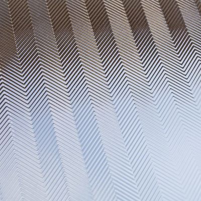 Roth Albis Tweed kabina prysznicowa 80x80 cm kwadratowa chrom połysk/szkło ze wzorem N0794