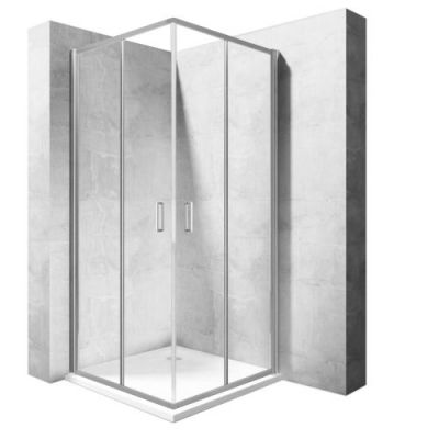 Rea Vento kabina prysznicowa 80 cm kwadratowa szkło transparentne REA-K0912