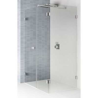 Riho Scandic NXT X204 kabina prysznicowa 100x100 cm kwadratowa lewa chrom błyszczący/szkło przezroczyste G001091120