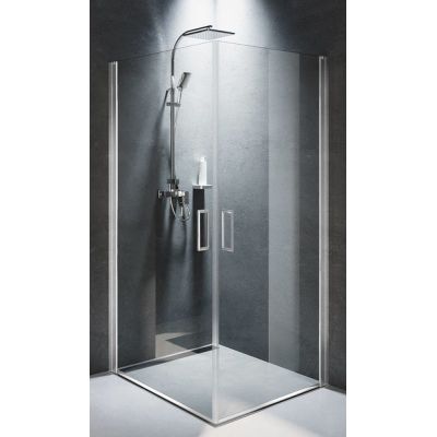 Riho Novik Z209 kabina prysznicowa 80x80 cm kwadratowa chrom błyszczący/szkło przezroczyste G003021120
