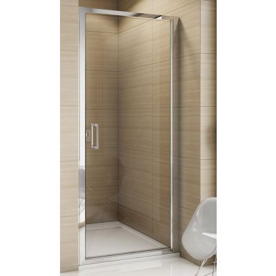 SanSwiss TOP-Line drzwi prysznicowe 70 cm srebrny mat/szkło przezroczyste TOPP07000107