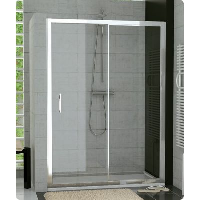 SanSwiss TOP-Line drzwi prysznicowe 120 cm biały/szkło przezroczyste TOPS212000407