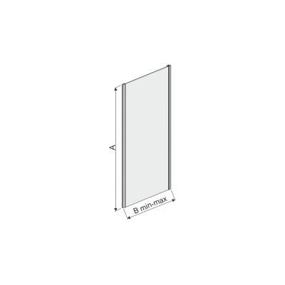 Sanplast TX ścianka prysznicowa dodatkowa 70 cm SS0-W/TX5b-70 600-271-1660-39-401