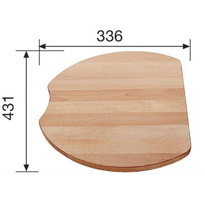 Blanco Cron 6 S deska kuchenna drewno bukowe 215525
