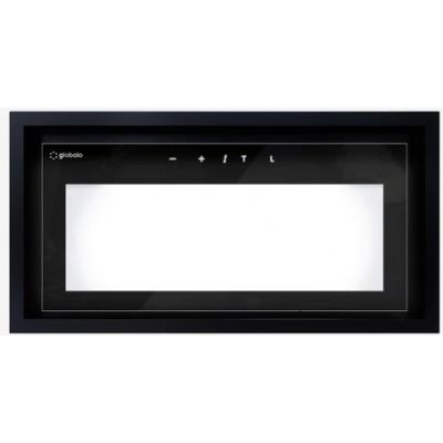 Globalo Exclusive Salviro okap kuchenny 60 cm podszafkowy czarny SALVIRO_60_1_BLACK