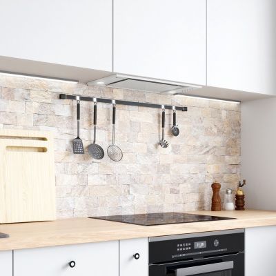 Globalo Design Desolero okap kuchenny 85 cm podszafkowy biały DESOLERO_90_1_WHITE