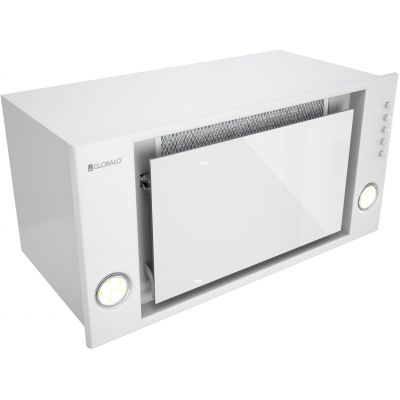 Globalo Design Desolero okap kuchenny 85 cm podszafkowy biały DESOLERO_90_1_WHITE