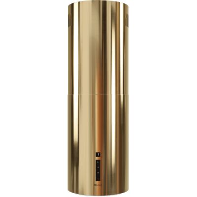 Globalo Silent Quality Heweno Isola okap kuchenny 39 cm wyspowy różowe złoto HEWENO_ISOLA_39.1_LIGHT_GOLD