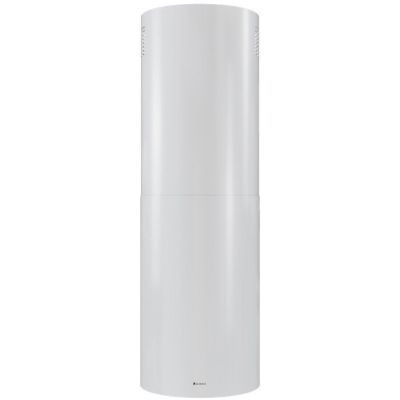 Globalo Design Lobelio okap kuchenny 39 cm wyspowy biały LOBELIO_39_1_WHITE