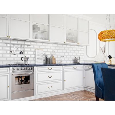 Globalo Design Lofetti okap kuchenny 69,6 cm podszafkowy biały