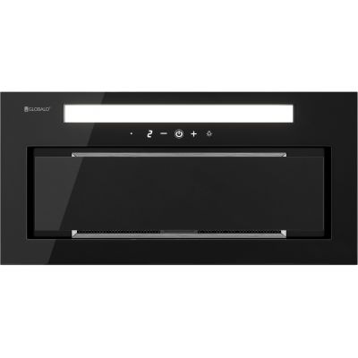 Globalo Design Silentio okap kuchenny 59,6 cm podszafkowy czarny SILENTIO_60_2_BLACK