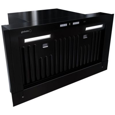 Globalo Vellaris okap kuchenny 60 cm podszafkowy czarny VELLARIS_60_1_BLACK