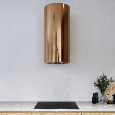 Lanilia Wereniso okap kuchenny 39 cm ścienny złoty WERENISO_39.1_CARMEL_GOLD