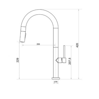 Globalo Dervina bateria kuchenna stojąca czarna DERVINA_CUST_BLACK