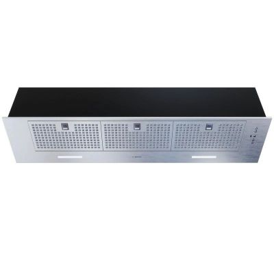 Globalo Design Brisma okap kuchenny 120 cm podszafkowy stal BRISMA_120_1_INOX