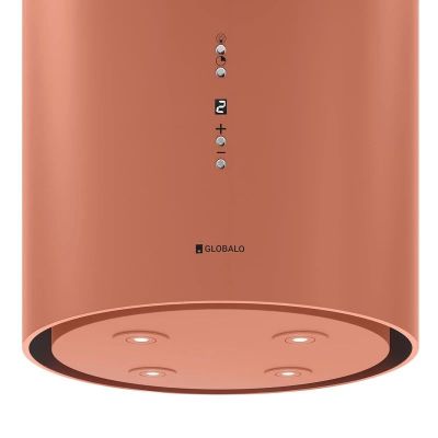 Globalo Exclusive Callia Isola okap kuchenny 39 cm wyspowy ceglasty CALLIA_ISOLA_39_1_BRICK