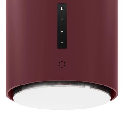 Globalo Silent Quality Miraya Isola okap kuchenny 39 cm wyspowy MIRAYA_ISOLA_39_1_BURGUNDY