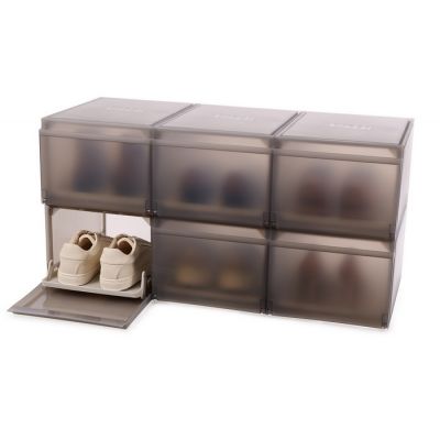 Joseph Joseph ShoeCase Premium organizer na buty 6 szt 37,5x21,7x27,9 cm szary 55014