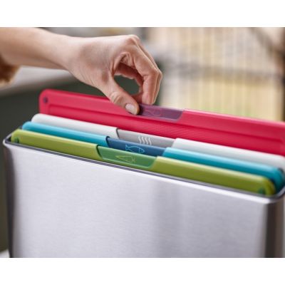 Joseph Joseph Folio zestaw 4 desek do krojenia w stojaku 60226