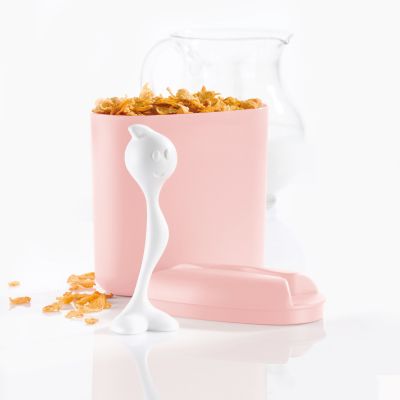 Koziol Hot Stuff L pojemnik do przechowywania 1,5 l biały/różowy 3058365