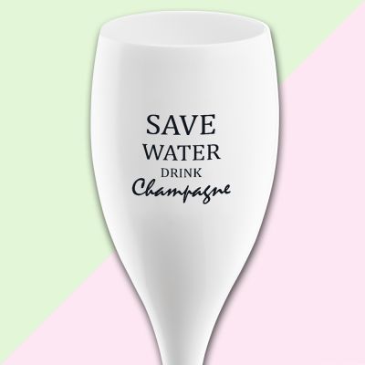 Koziol Cheers No.1 kieliszek do szampana 100 ml biały 3436525