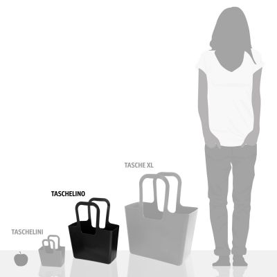 Koziol Taschelino torba na zakupy czarna 5411526