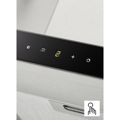 Pyramis Sliding okap kuchenny 60 cm podszafkowy czarny 065 032 801