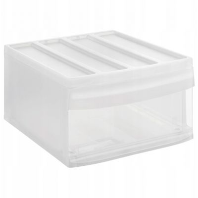 Rotho Systemix pojemnik do przechowywania 39,5x34x20,3 cm przezroczysty 1114200096