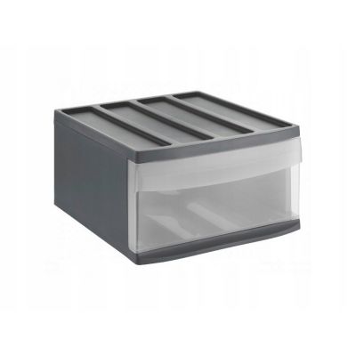 Rotho Systemix pojemnik do przechowywania 39,5x34x20,3 cm antracyt 1114208853