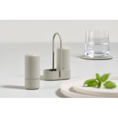 Zone Denmark Solo pojemnik na sól i pieprz 6,5x3,3x8,9 cm szary 10544