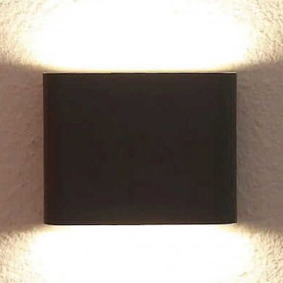 Light Prestige Sapri kinkiet 2x3W czarny LP-1556/1WBK