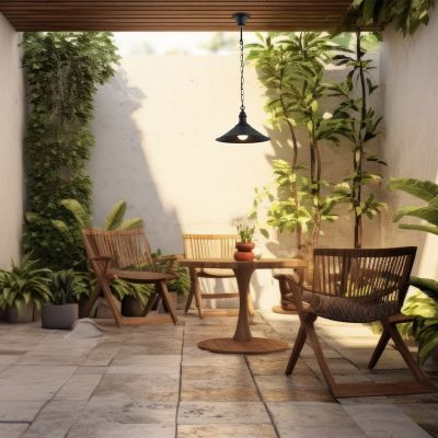 Argon Erba lampa wisząca 1x15W czarny 631