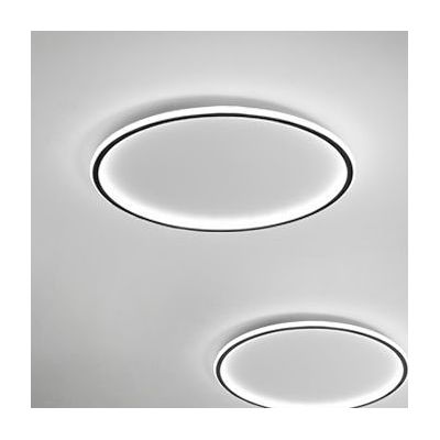 Abigali Modern plafon 1x36W LED czarny/biały MD1803-R50-Y