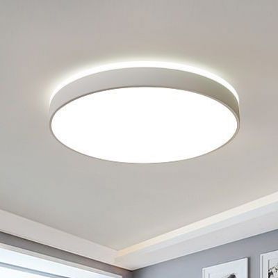 Abigali Modern plafon 1x60W LED biały MD1012-60-BW