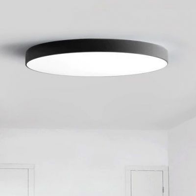 Abigali Modern plafon 1x20W LED czarny/biały MD1001-30-HW