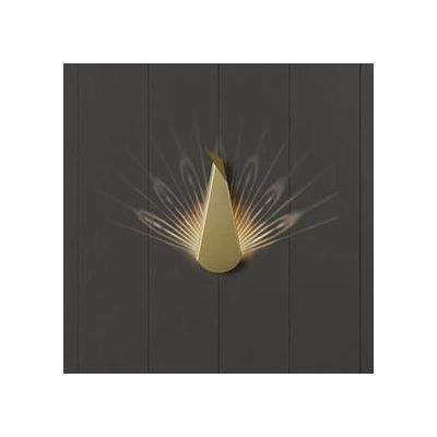 Abigali Origami Pawn kinkiet 1x3W LED złoty PAWN-G