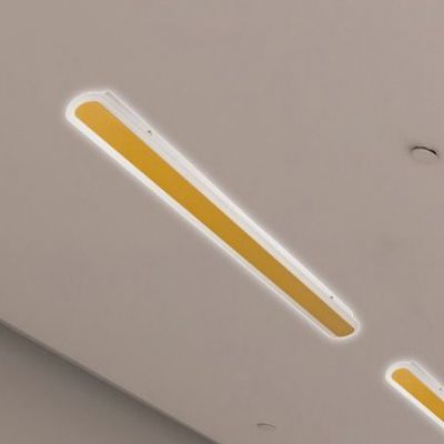 Abigali Interior lampa podsufitowa 1x28W LED złoty/biała WALL-1M-GOLD
