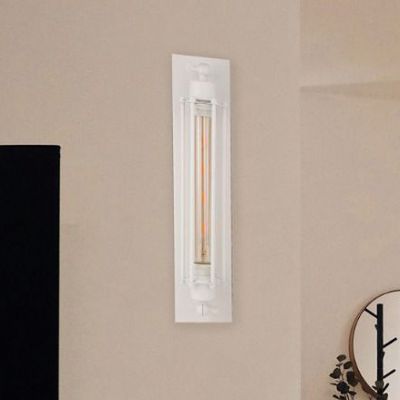 Abigali Retro Loft kinkiet 1x40W biały KR-E27-WHITE