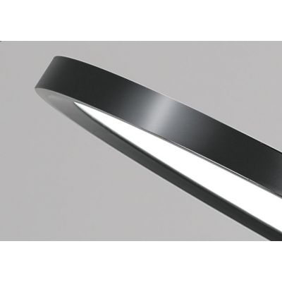 Abigali Disc lampa wisząca 1x16W LED czarna/biała CHUA-16W-NW