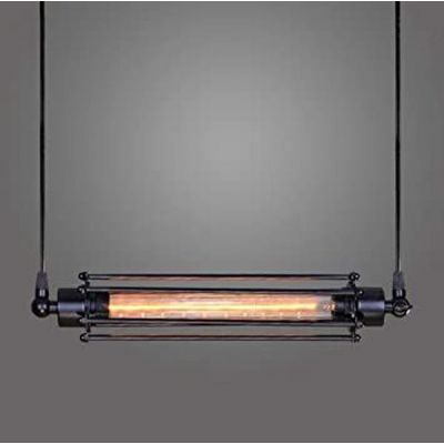 Abigali Retro lampa wisząca 1x40W czarna KRH-E27