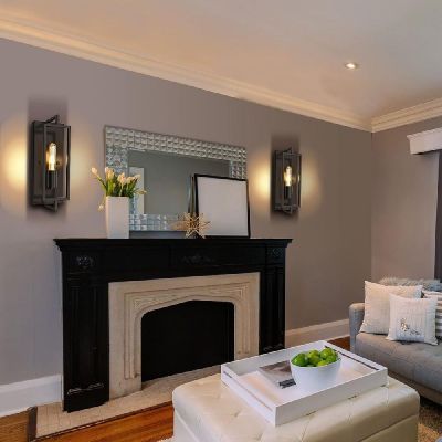 Abigali Retro kinkiet 1x60 W czarny ABIGALI-KRSK-E27