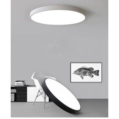 Abigali Modern plafon 1x20W LED biały MD1001-30-BW-W