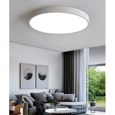 Abigali Modern plafon 1x20W LED biały MD1001-30-BW-W