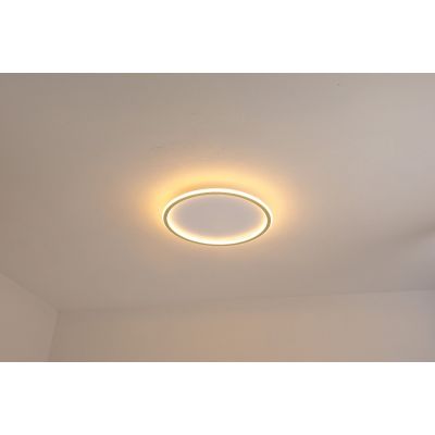 Abigali Modern plafon 1x36W LED złoty/biały MD1803-R50-Y-G