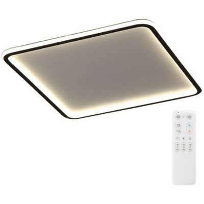 Abigali Modern plafon 1x45W LED biały/czarny MD1803-S50-Y