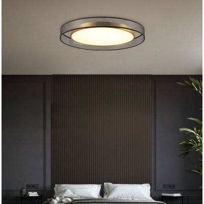 Abigali Modern plafon 1x60W LED złoty/biały MDG60NW
