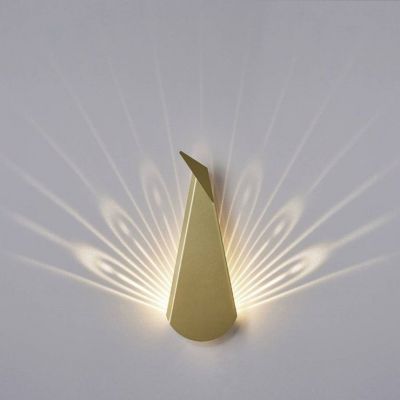 Abigali Origami Pawn kinkiet 1x3W LED złoty PAWN-G