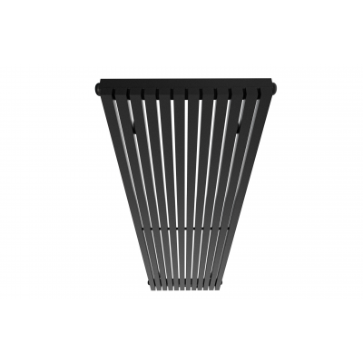 AG Evo Line Eterna Uno grzejnik pokojowy 180x41,9 cm podłączenie dolne czarny AG.ETVU.180.41.9005T