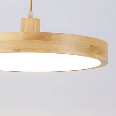 Abigali Woddy lampa wisząca 1x18 W drewno LWWOOD